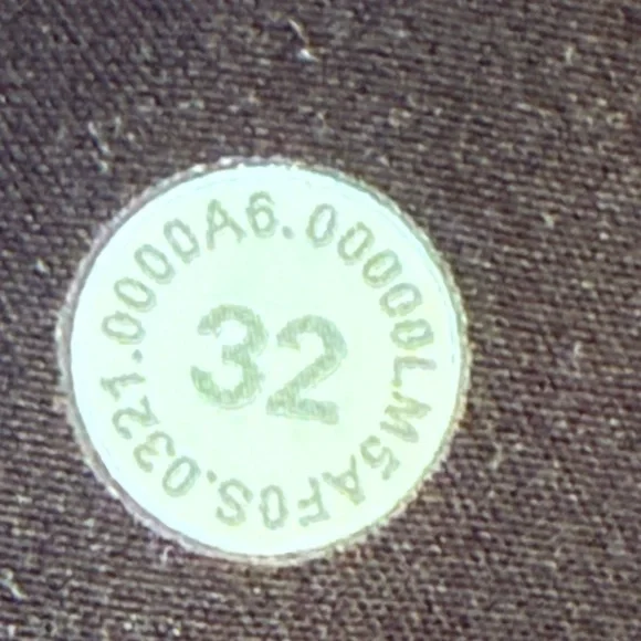🍋 Men's LULULEMON Iron Blue Commission Pant Slim Warpstreme 28" Inseam 32” Waist - Picture 14 of 14